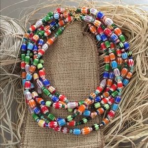 Handcrafted colorful beads